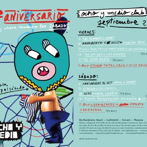 Ocho y Medio 10th aniversary [Bla + Stereo Total + Wild Honey]