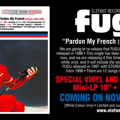 Fugu ""Pardon My French (Singles 1996-1998)" Mini-LP 10" 