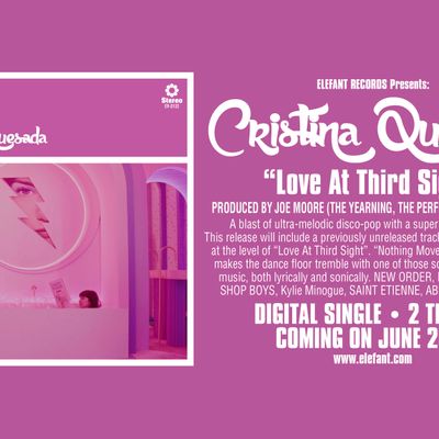 Cristina Quesada "Love At Third Sight" Single Digital