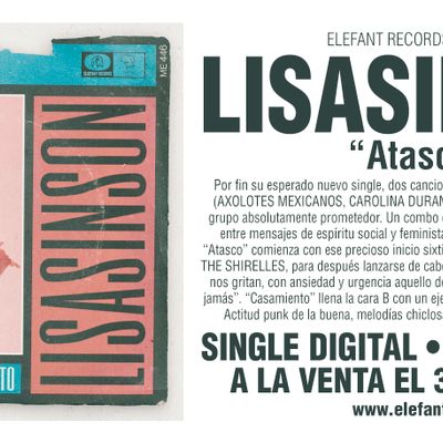 Lisasinson "Atasco" Single Digital