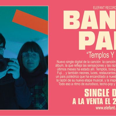 Band À Part "Templos Y Neones" Single Digital