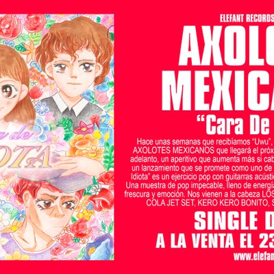 Axolotes Mexicanos "Cara De Idiota" Single Digital