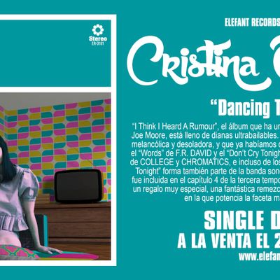 Cristina Quesada "Dancing Tonight" Single Digital