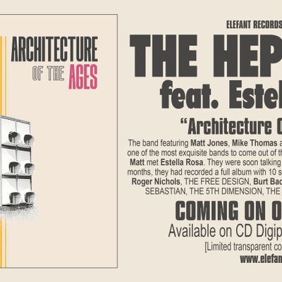 ER-1271 THE HEPBURNS (feat. Estella Rosa) "Architecture Of The Ages" LP/CD 