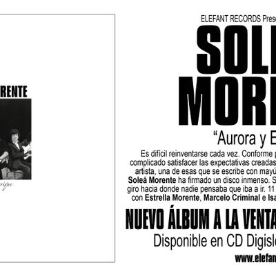 SOLEÁ MORENTE "Aurora y Enrique" LP/CD