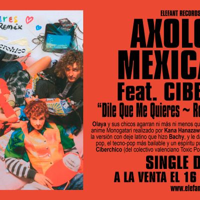 AXOLOTES MEXICANOS feat. CIBERCHICO "Dile que me quieres ~ Renai Circulation Remix" Single Digital 