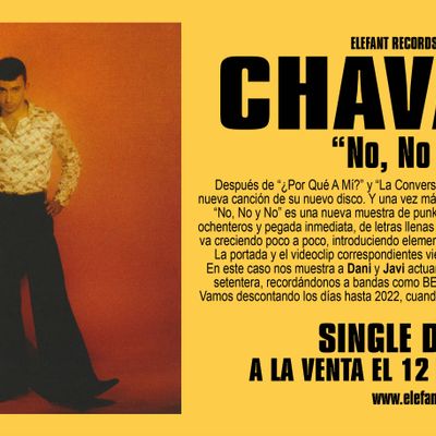 CHAVALES "No, No Y No" Single Digital