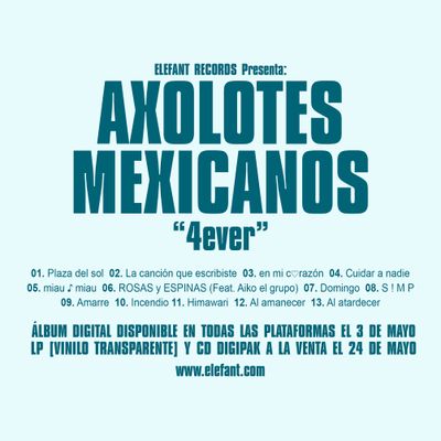 AXOLOTES MEXICANOS "4ever" LP / CD 