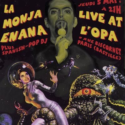 La Monja Enana [Cartel, Concierto Par?s]