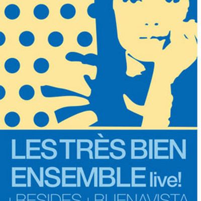 Les Tr?s Bien Ensemble [Cartel concierto Razzmatazz, Barcelona]