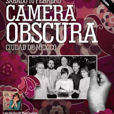 Camera Obscura [Cartel promocional, Mexico]