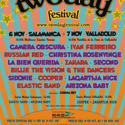 Cartel Twoday Festival [Salamanca]