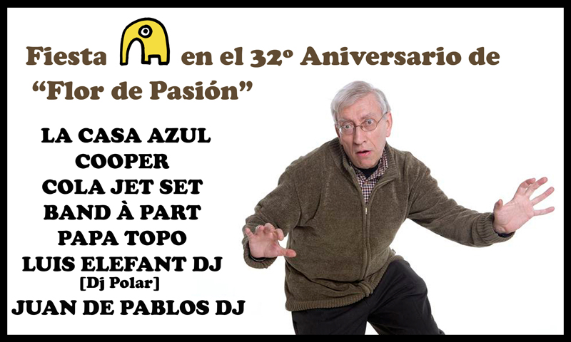 Elefant party at 32th anniversary of radio program [Poster]