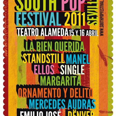 Cartel South Pop Festival 2011 [Teatro Alameda, Sevilla]