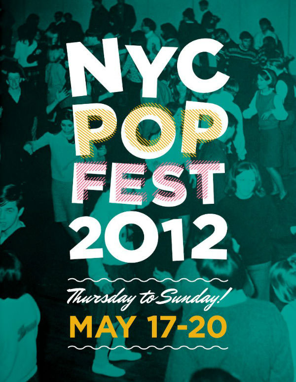 New York PopFest 2012 poster