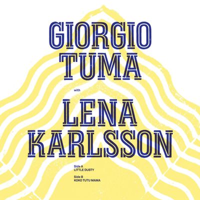 Giorgio Tuma [Portada Single 7" "Giorgio Tuma With Lena Karlsson"]