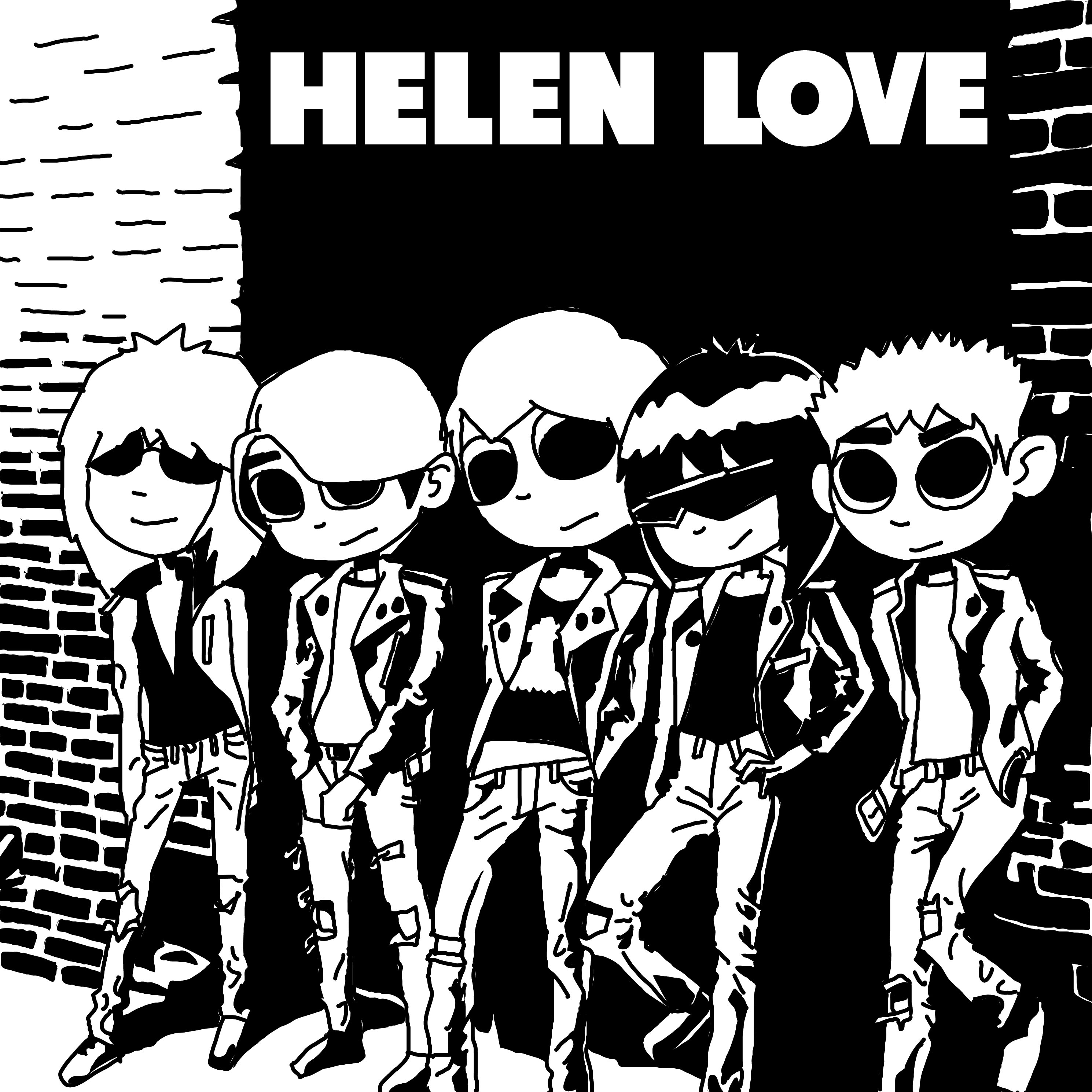 Helen Love Vs Ramones [Foto promo "Day-Glo Dreams"] 
