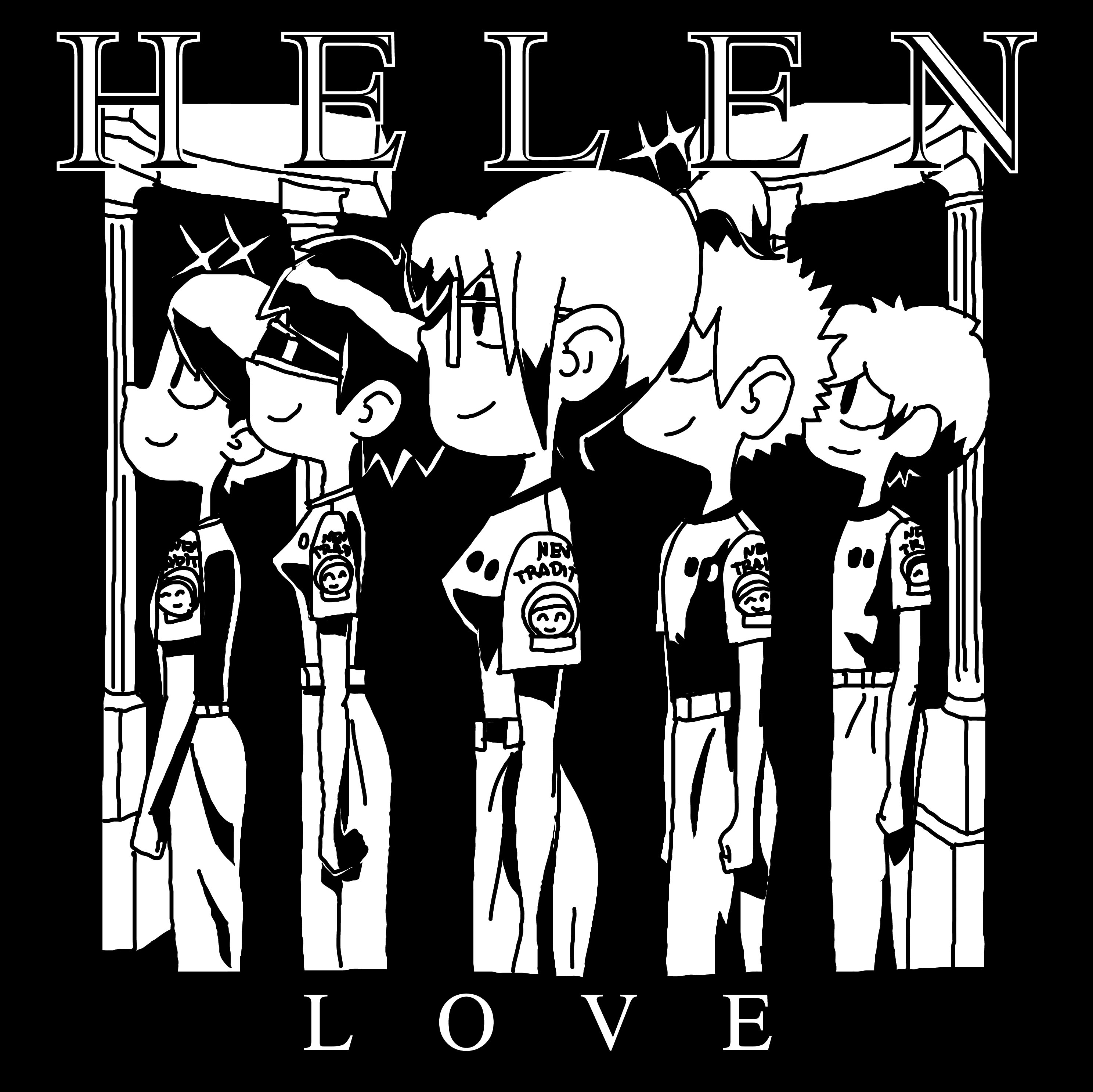 Helen Love Vs Devo [Photo promo "Day-Glo Dreams"] 