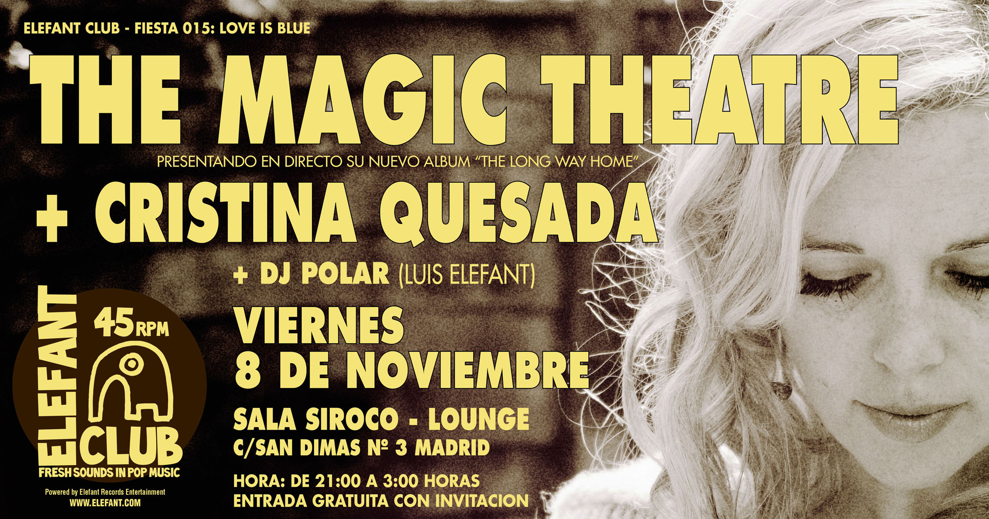 The Magic Theatre + Cristina Quesada