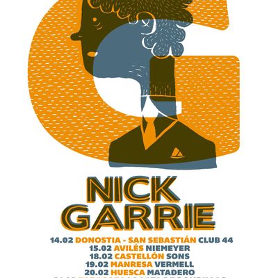 Nick Garrie Cartel gira española 2014