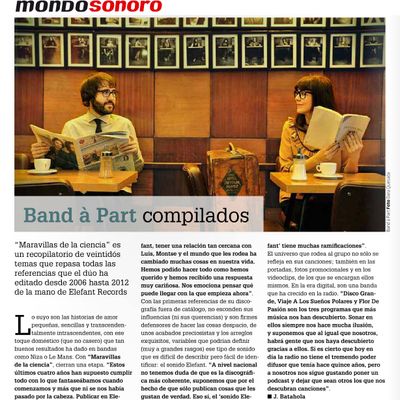 Band À Part "Maravillas De La Ciencia" Interview