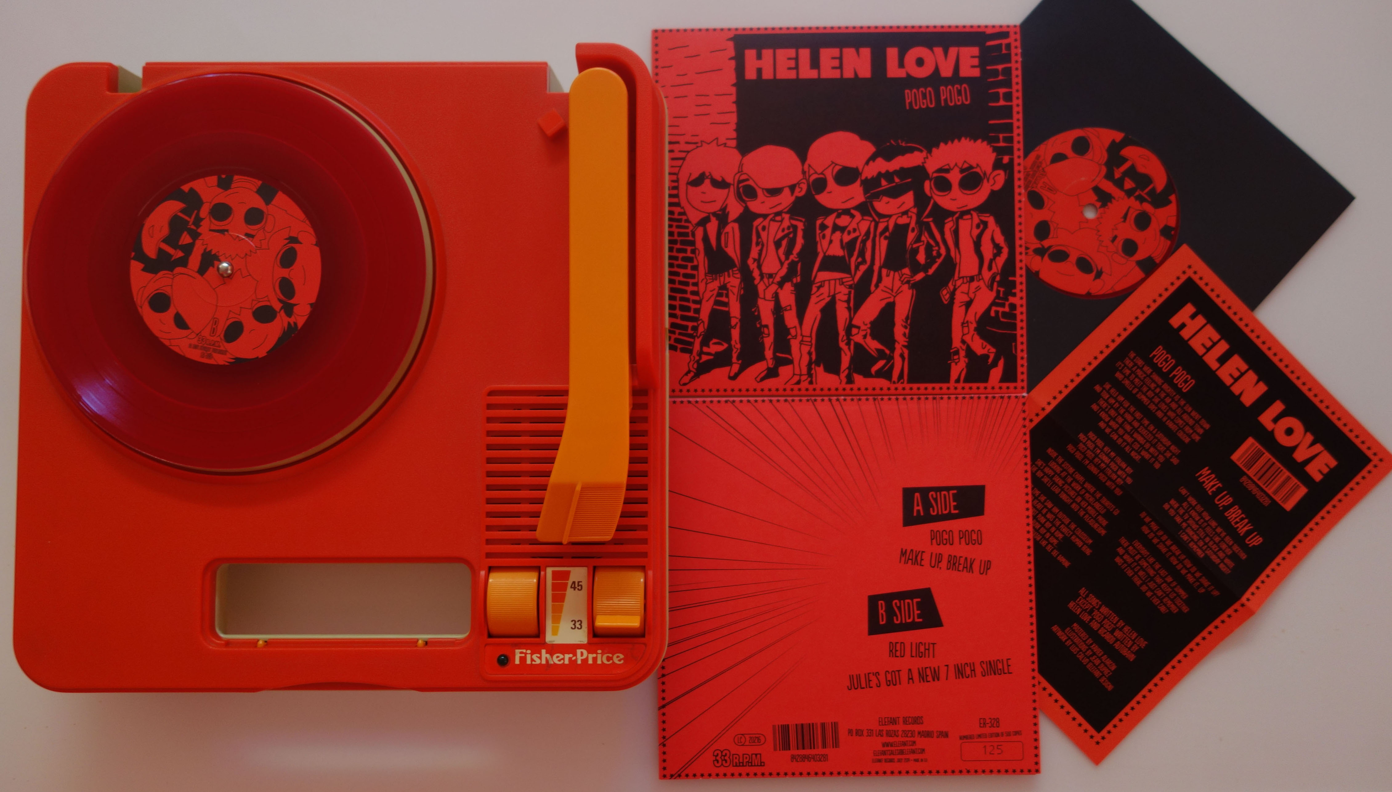 Helen Love "Pogo Pogo" Single