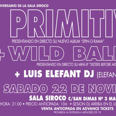 The Primitives + Wild Balbina