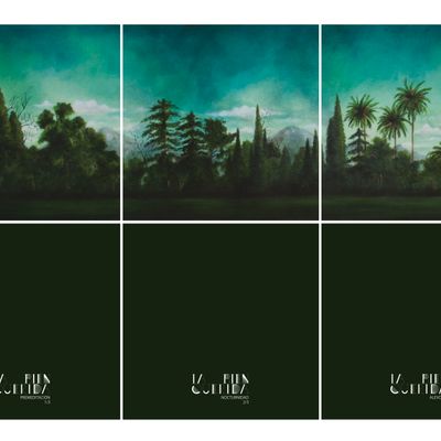 La Bien Querida "Premeditación" "Nocturnidad" "Alevosía"[Triptych, Cover and Back Cover]