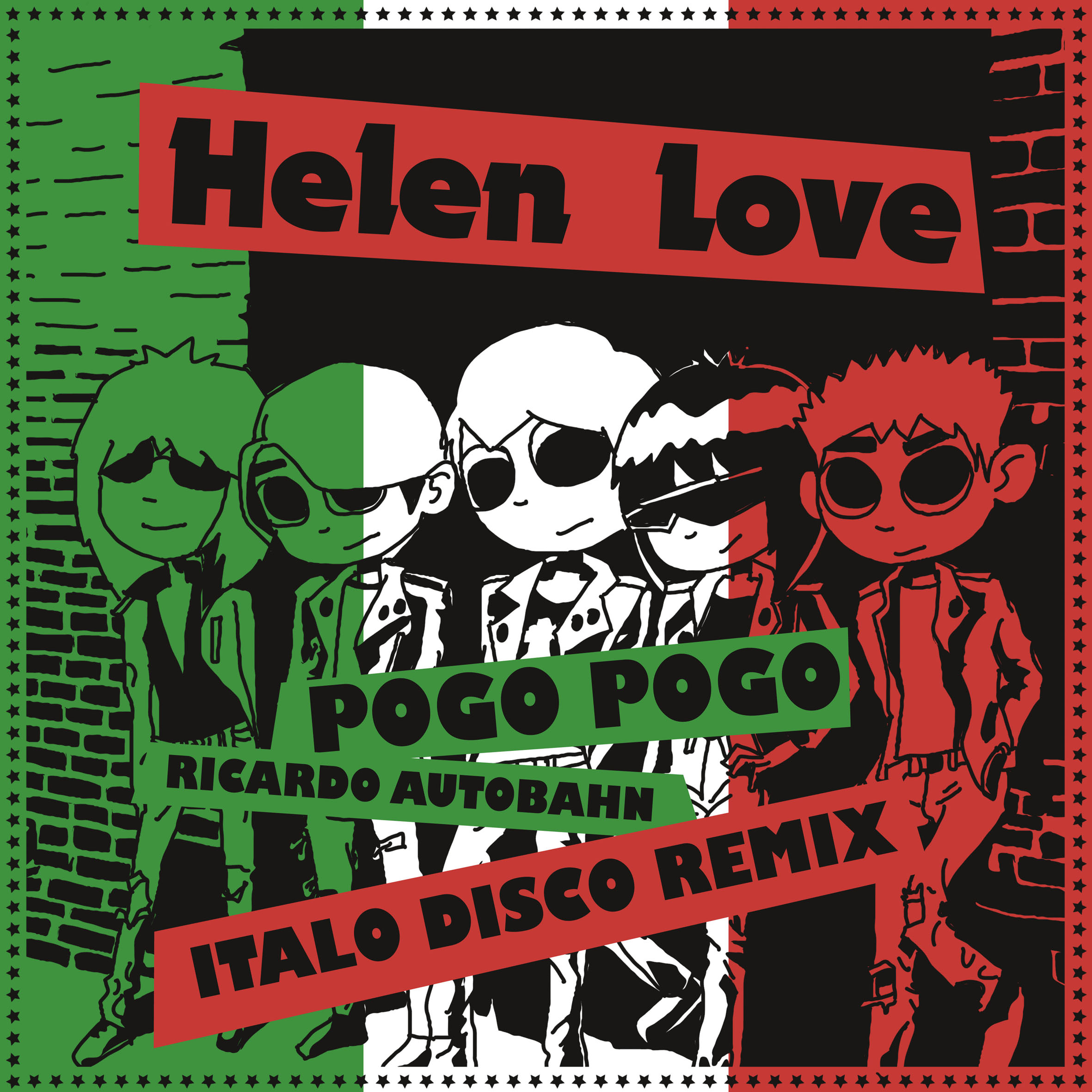 Helen Love "Pogo Pogo (Ricardo Autobahn Italo Disco Remix)" Single Digital 