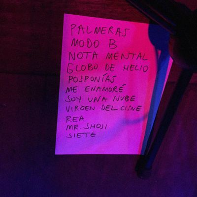 Single, Intruso Bar Madrid, Setlist