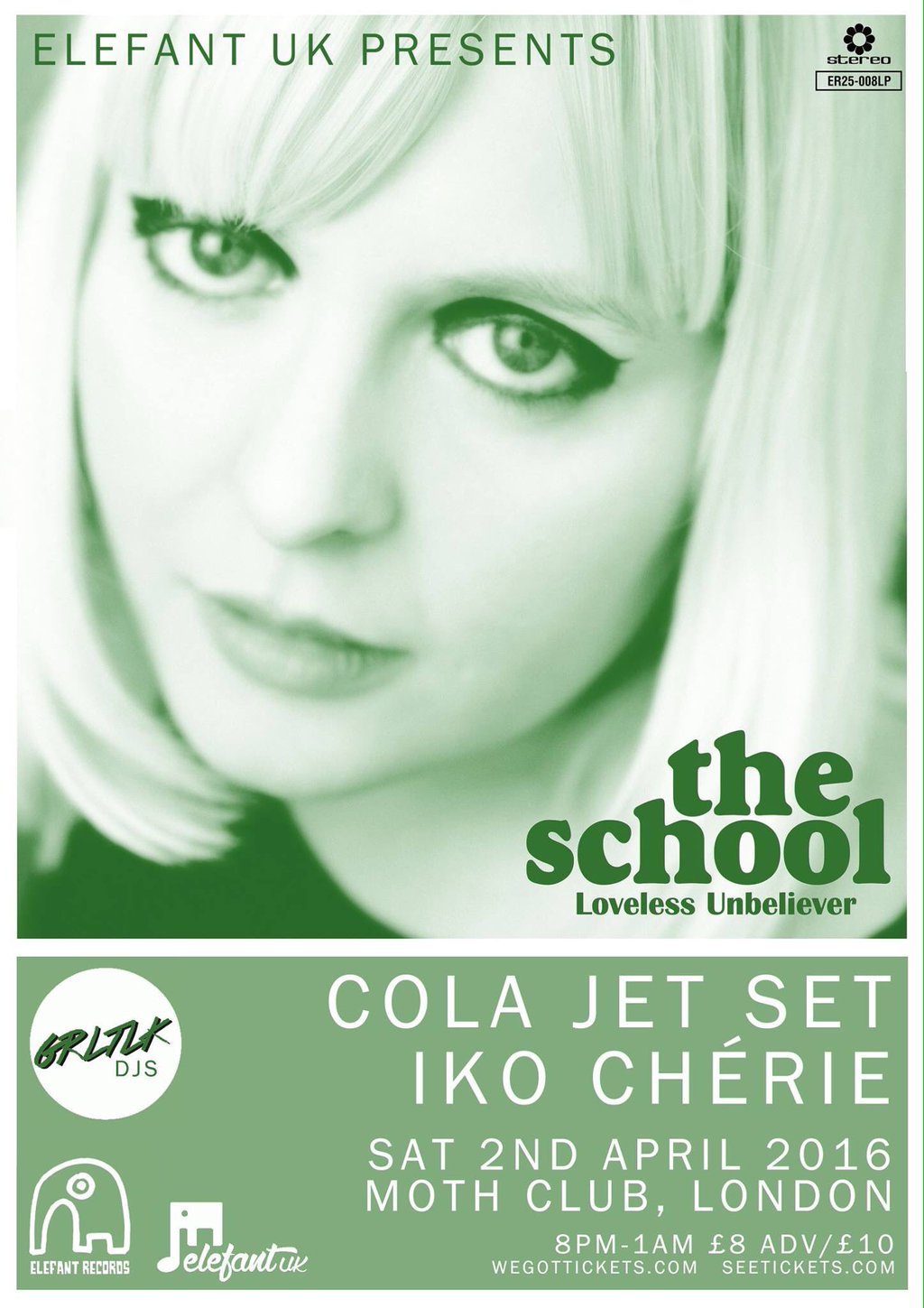 The School + Cola Jet Set + Iko Chérie