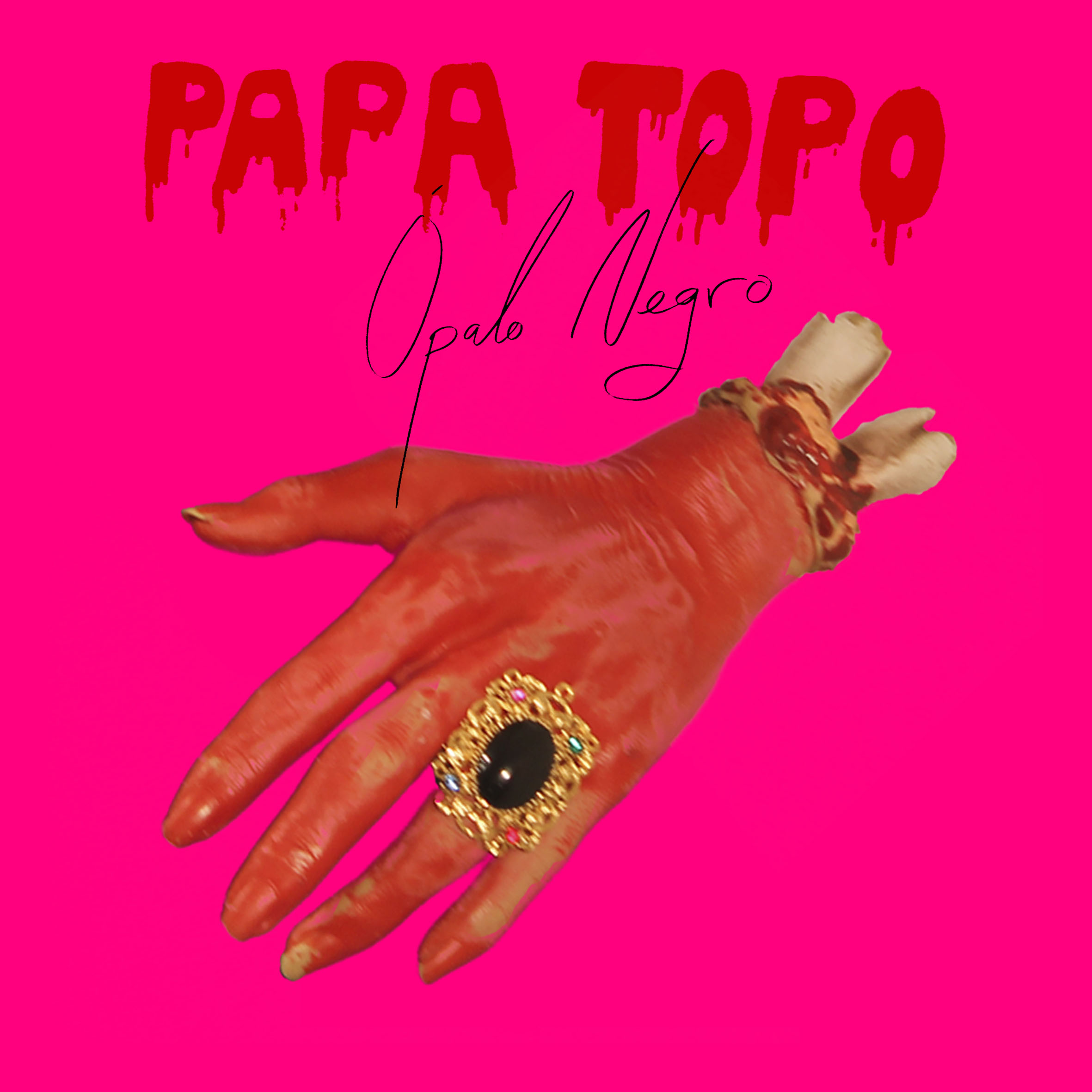 Papa Topo "Ópalo Negro" Digital Single Cover
