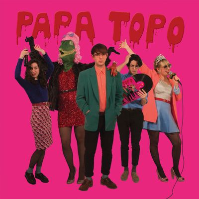 Papa Topo "Ópalo Negro" CD/LP Portada