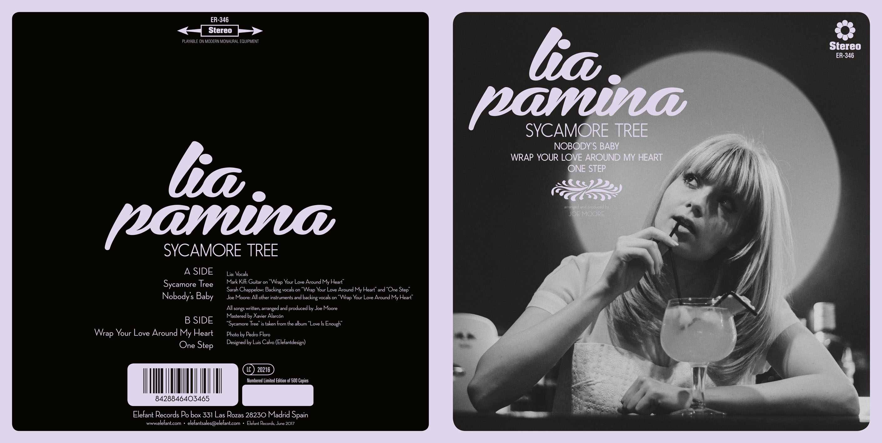 Lia Pamina "Sycamore Tree" Single 7" 