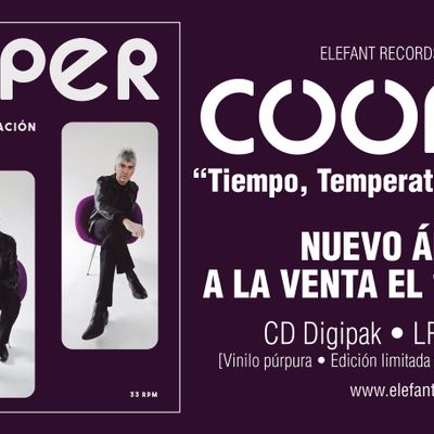 Cooper "Tiempo, Temperatura, Agitación"  LP/CD