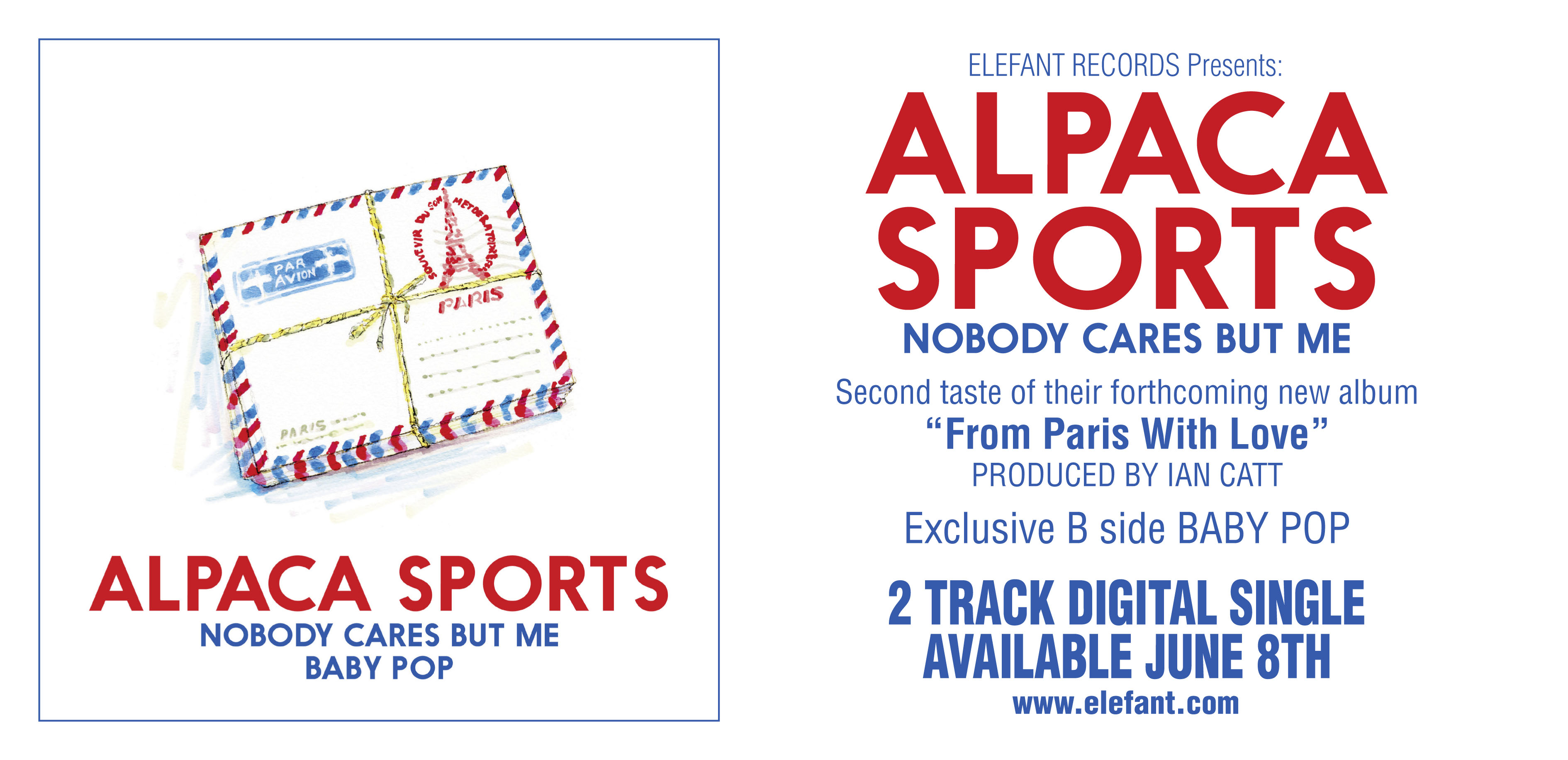 Alpaca Sports "Nobody Cares But Me" Single Digital