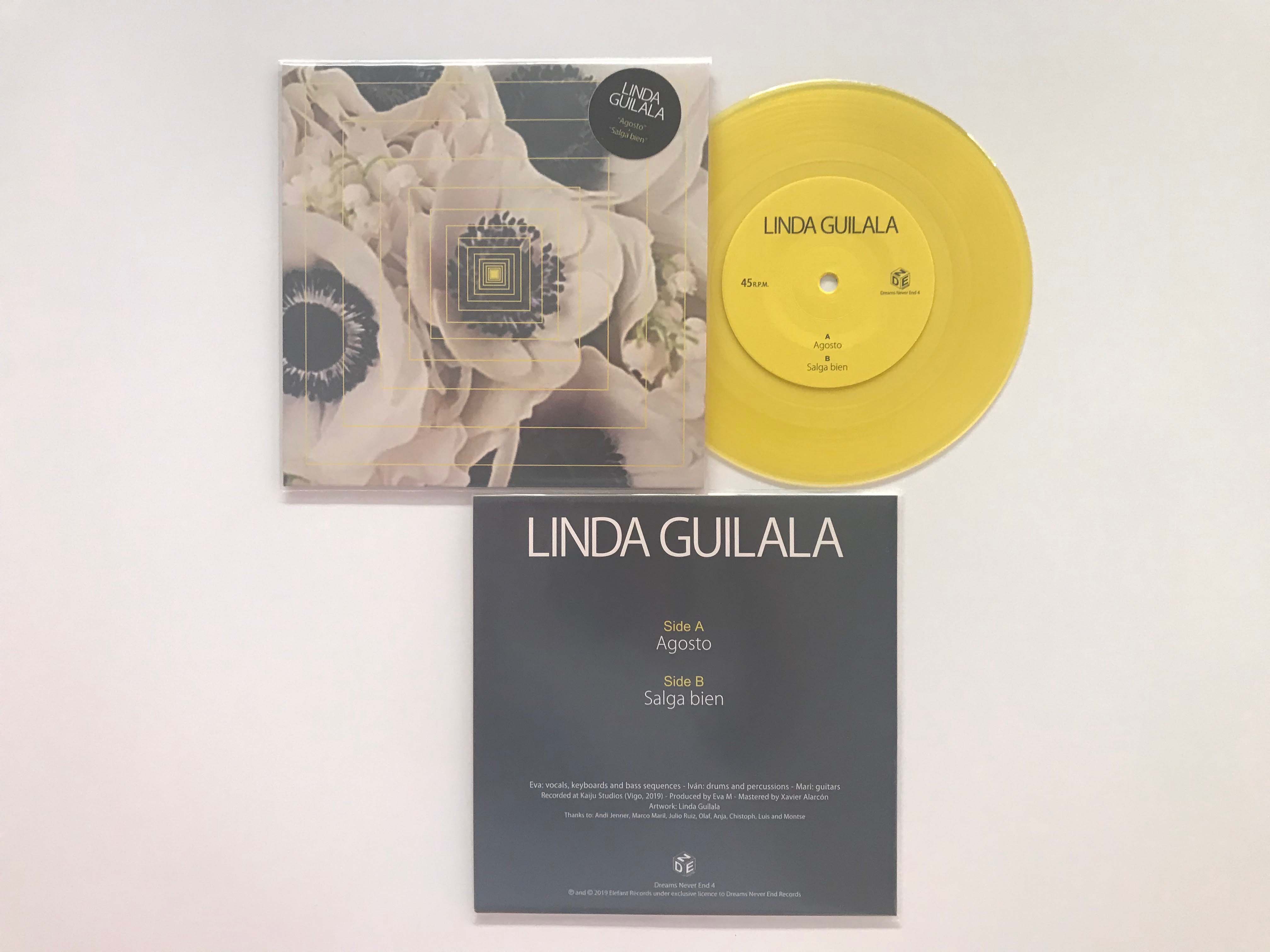 Linda Guilala "Agosto" Single 7"