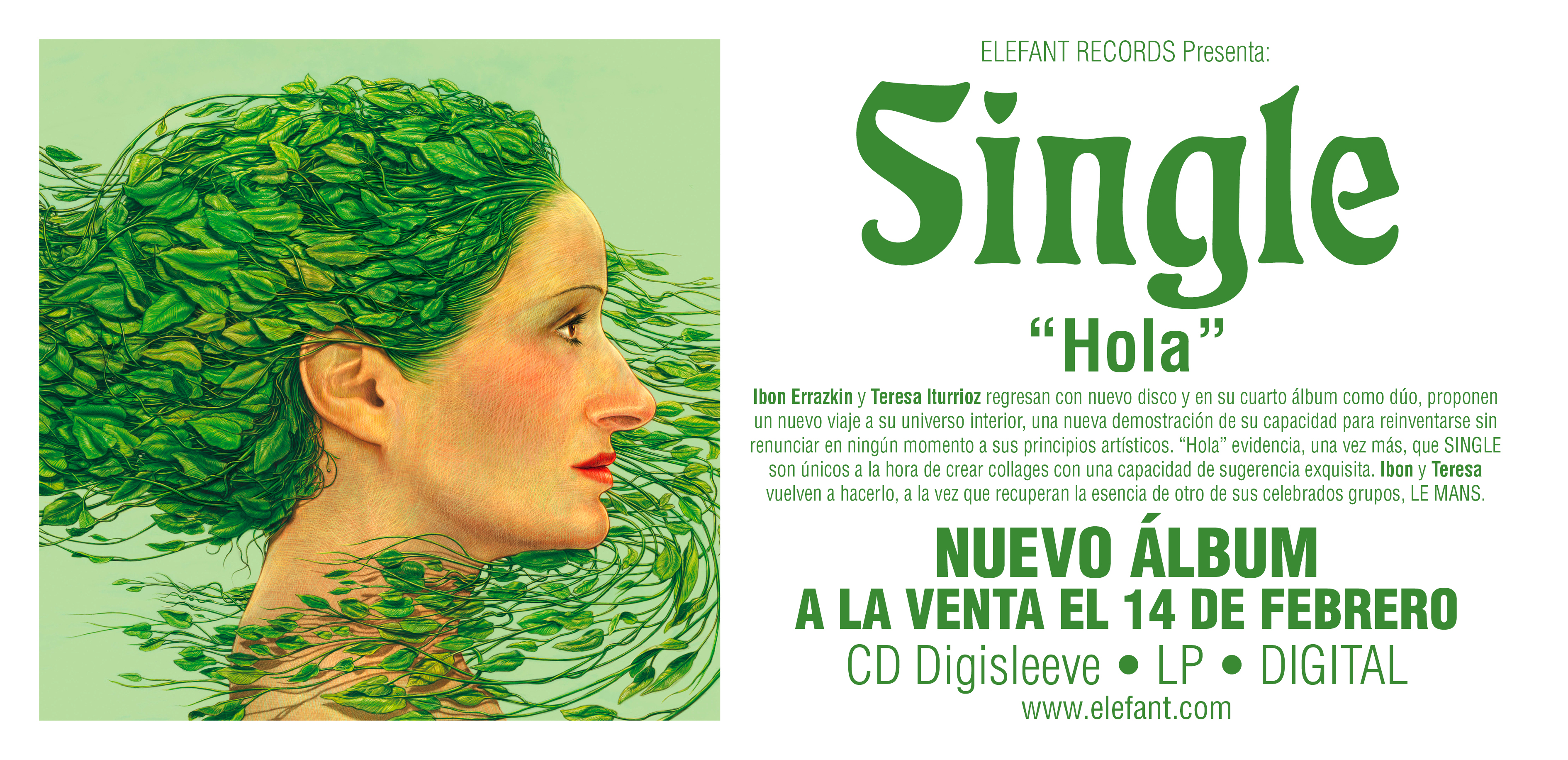 Single "Hola" LP/CD