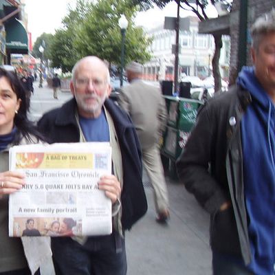 The Hepburns, Sue, Pat and Matt, Haight Ashbury, San Francisco 