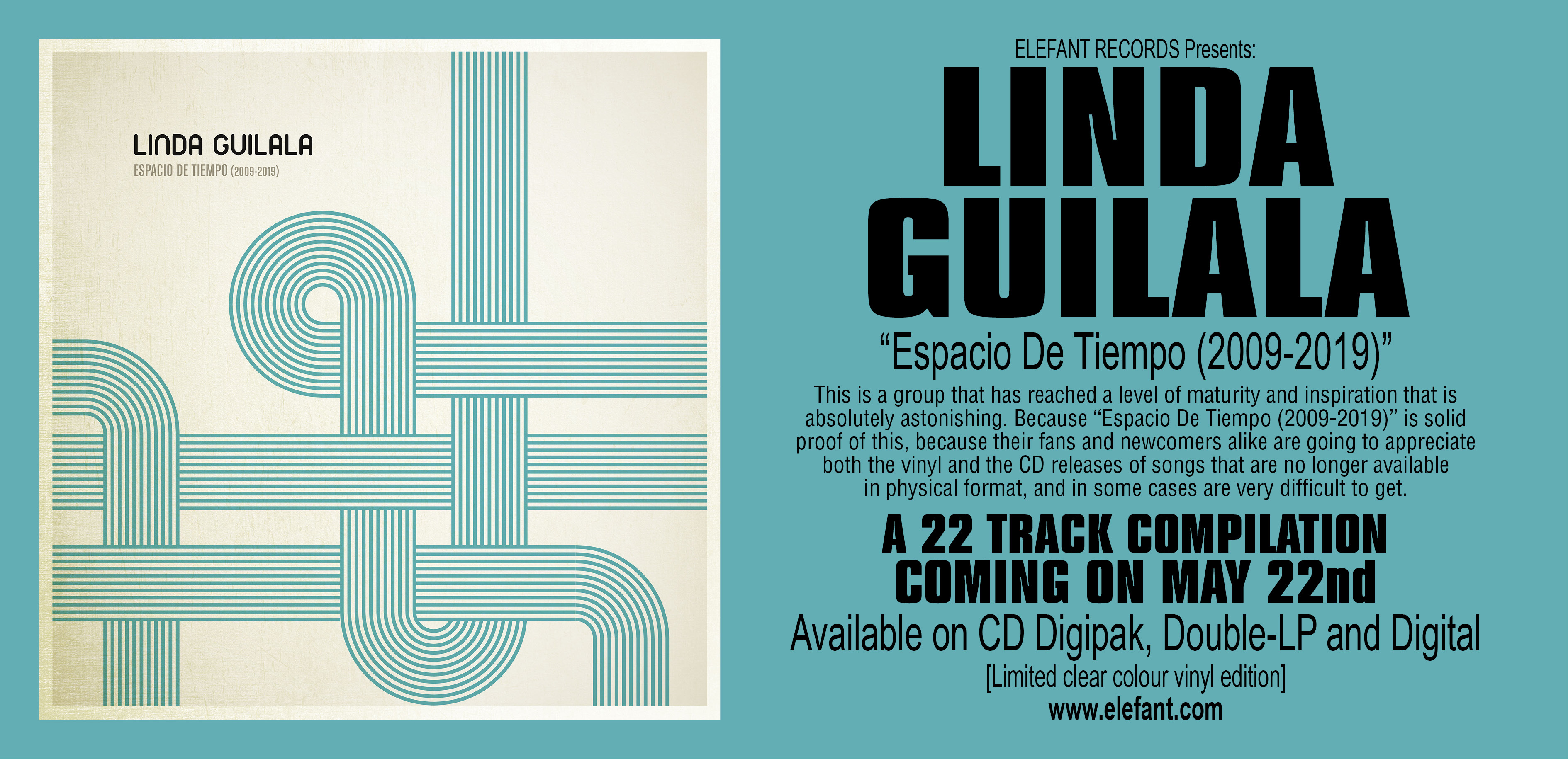 Linda Guilala "Espacio De Tiempo (2009-2019)" Double-LP