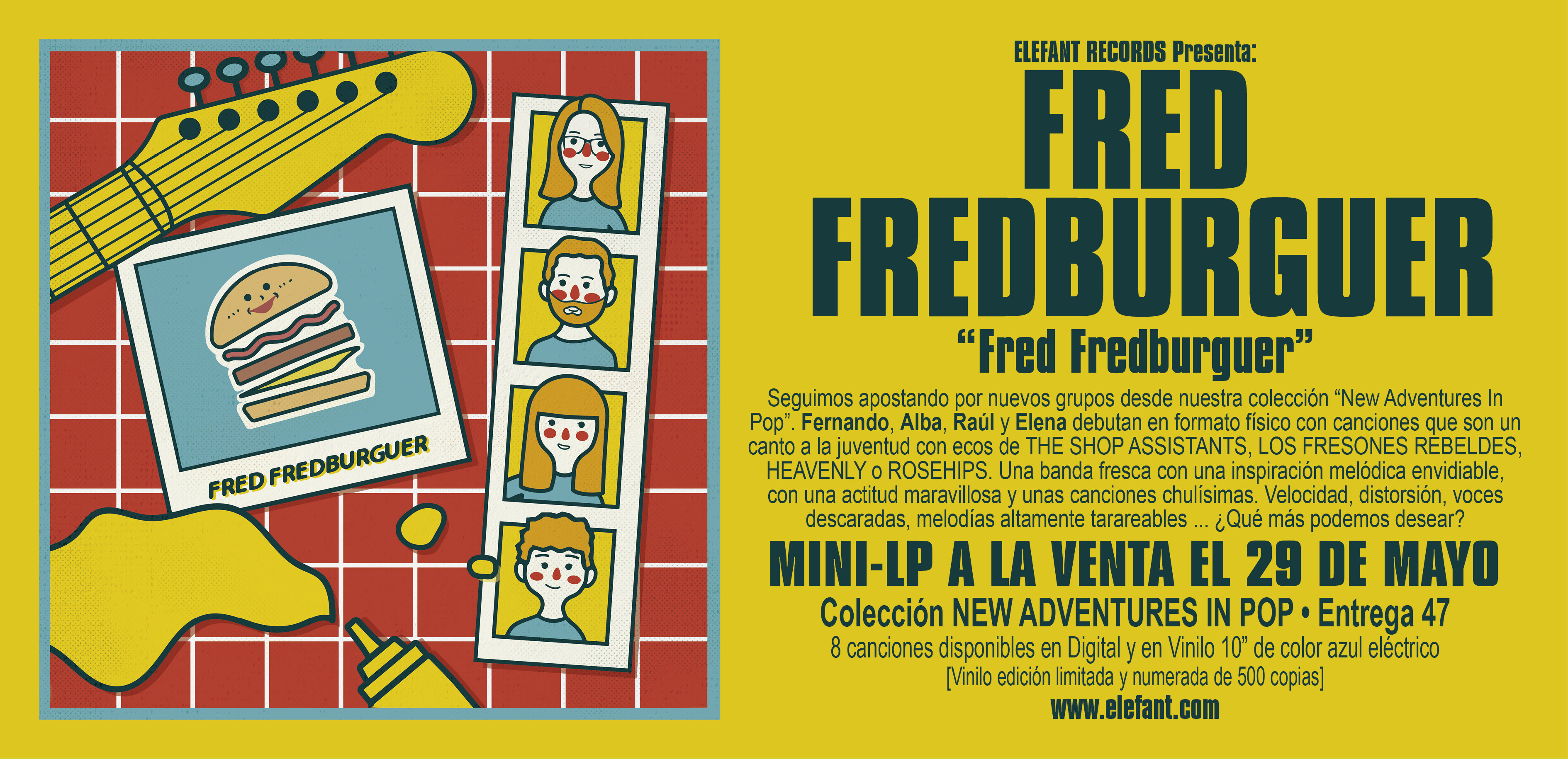 Fred Fredburguer "Fred Fredburguer" Mini-LP