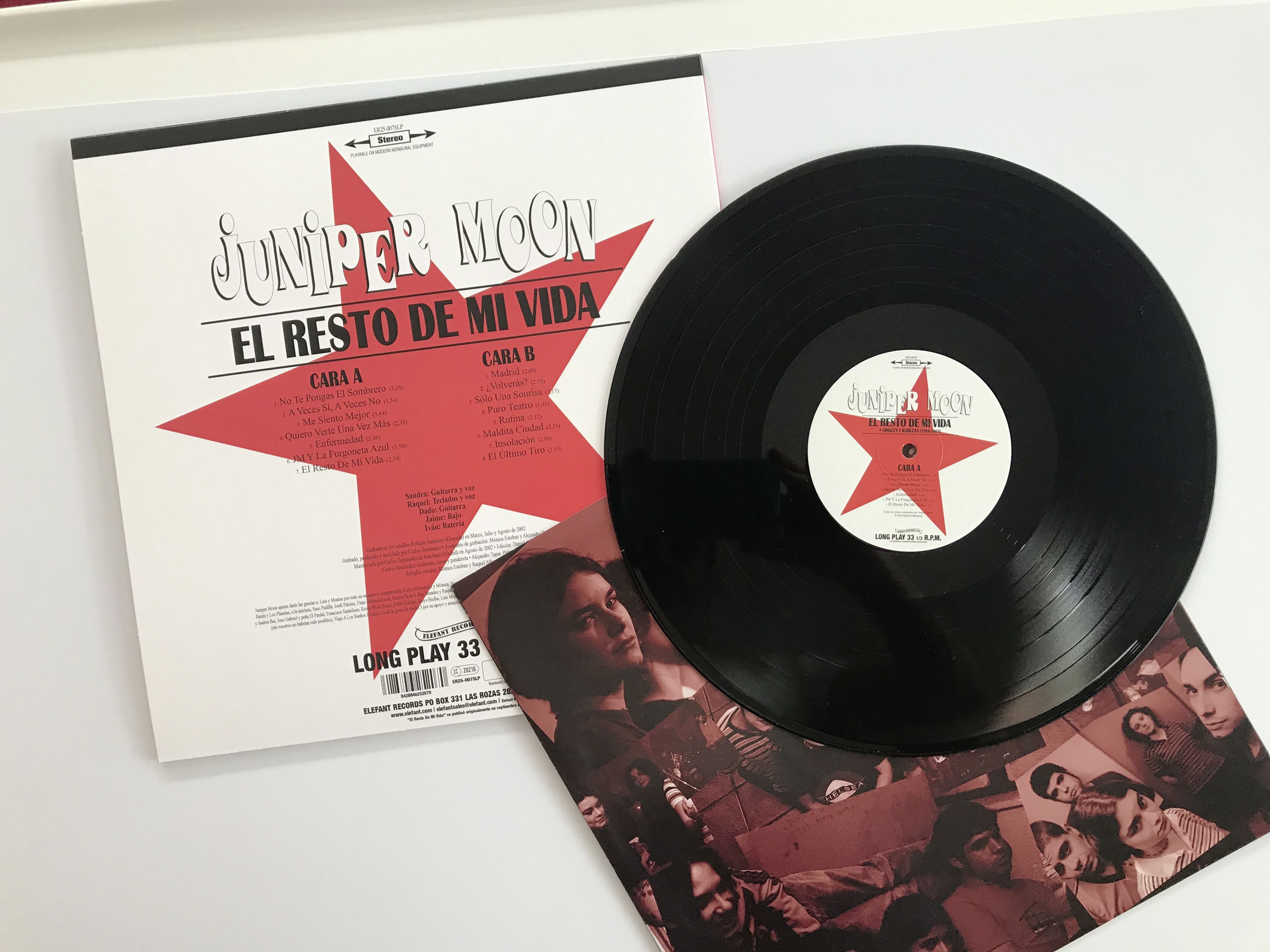 Juniper Moon "El Resto De Mi Vida" LP Reedición 2020