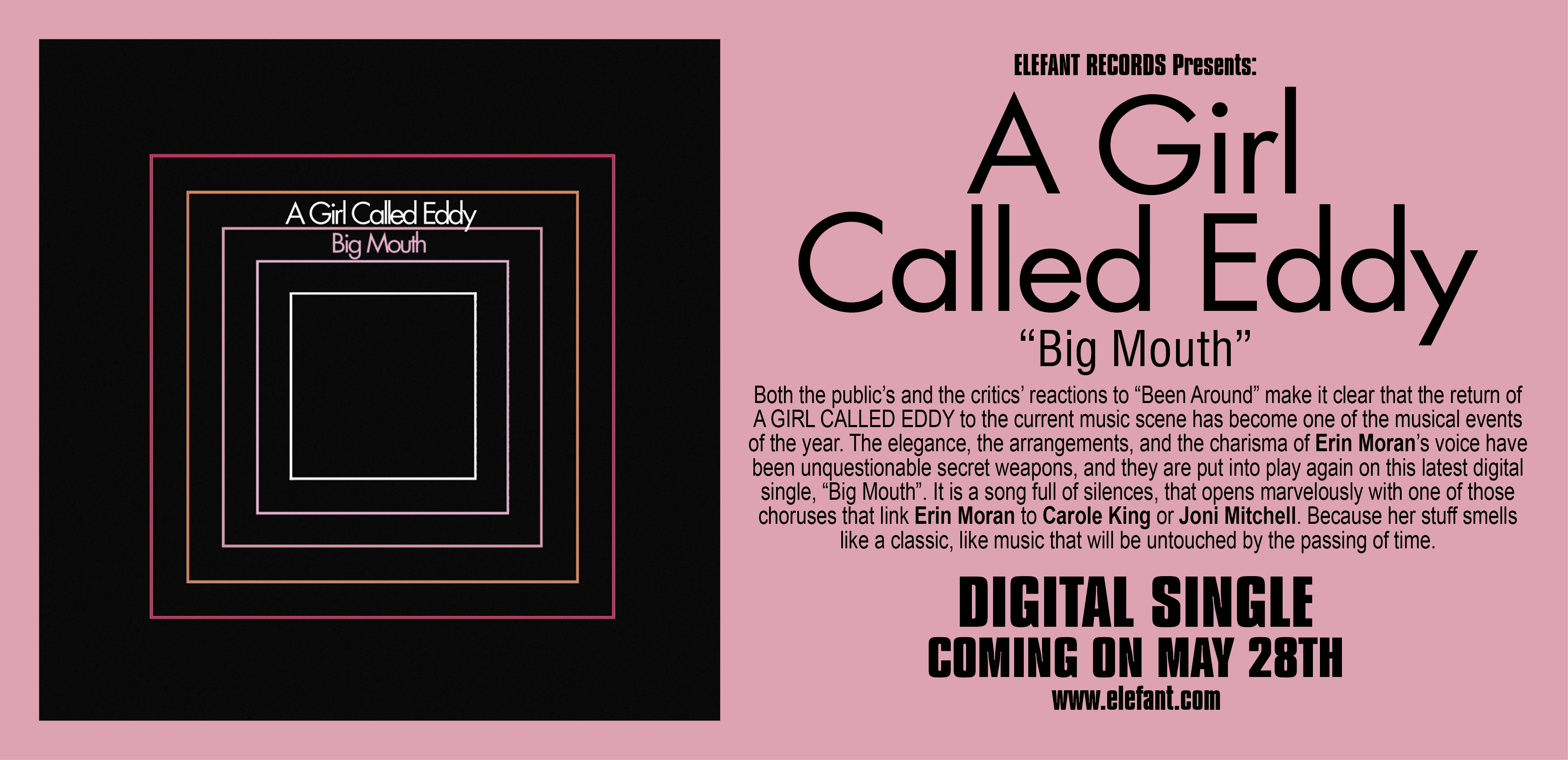 A Girl Called Eddy "Big Mouth" Single Digital