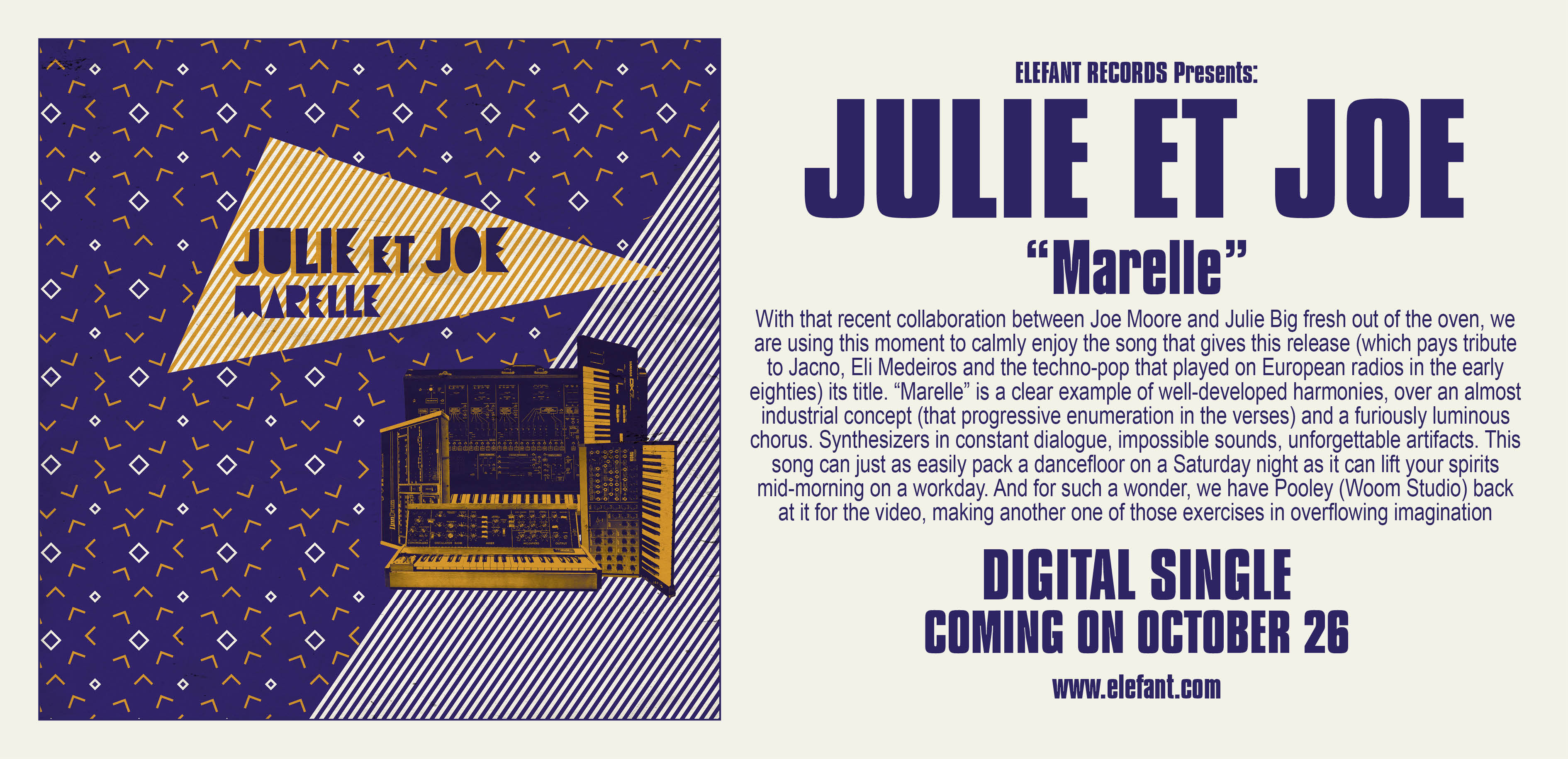 Julie Et Joe "Marelle" Single Digital
