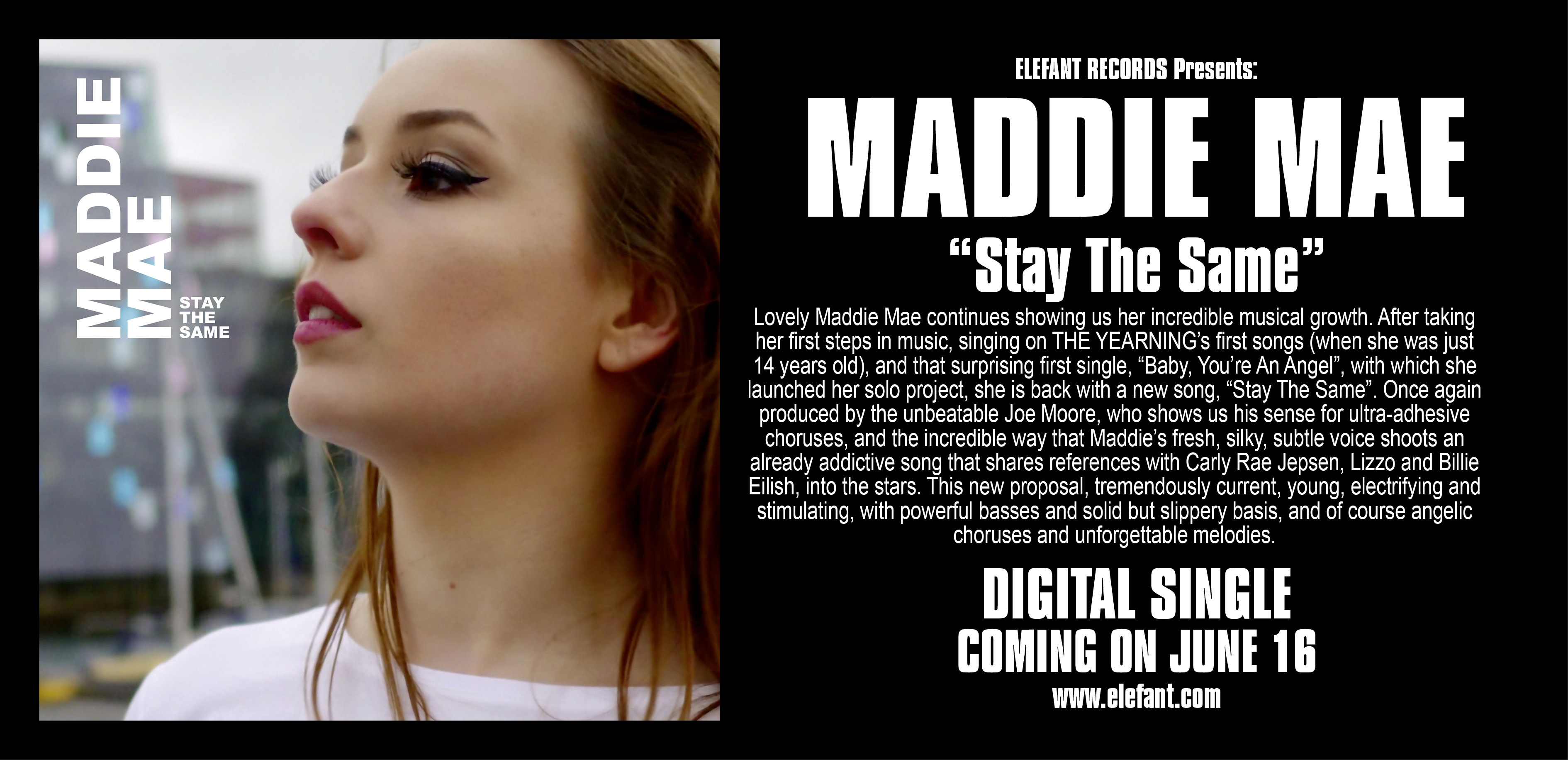 Maddie Mae "Stay The Same" Digital Single