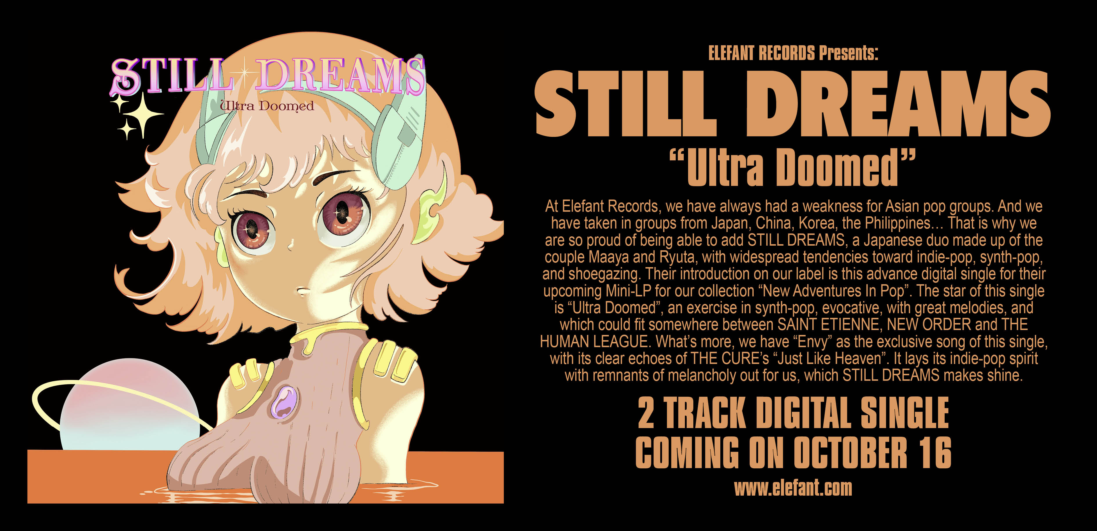 Still Dreams "Ultra Doomed" Single Digital 