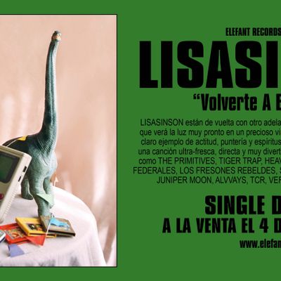 Lisasinson "Volverte A Enamorar" Digital Single