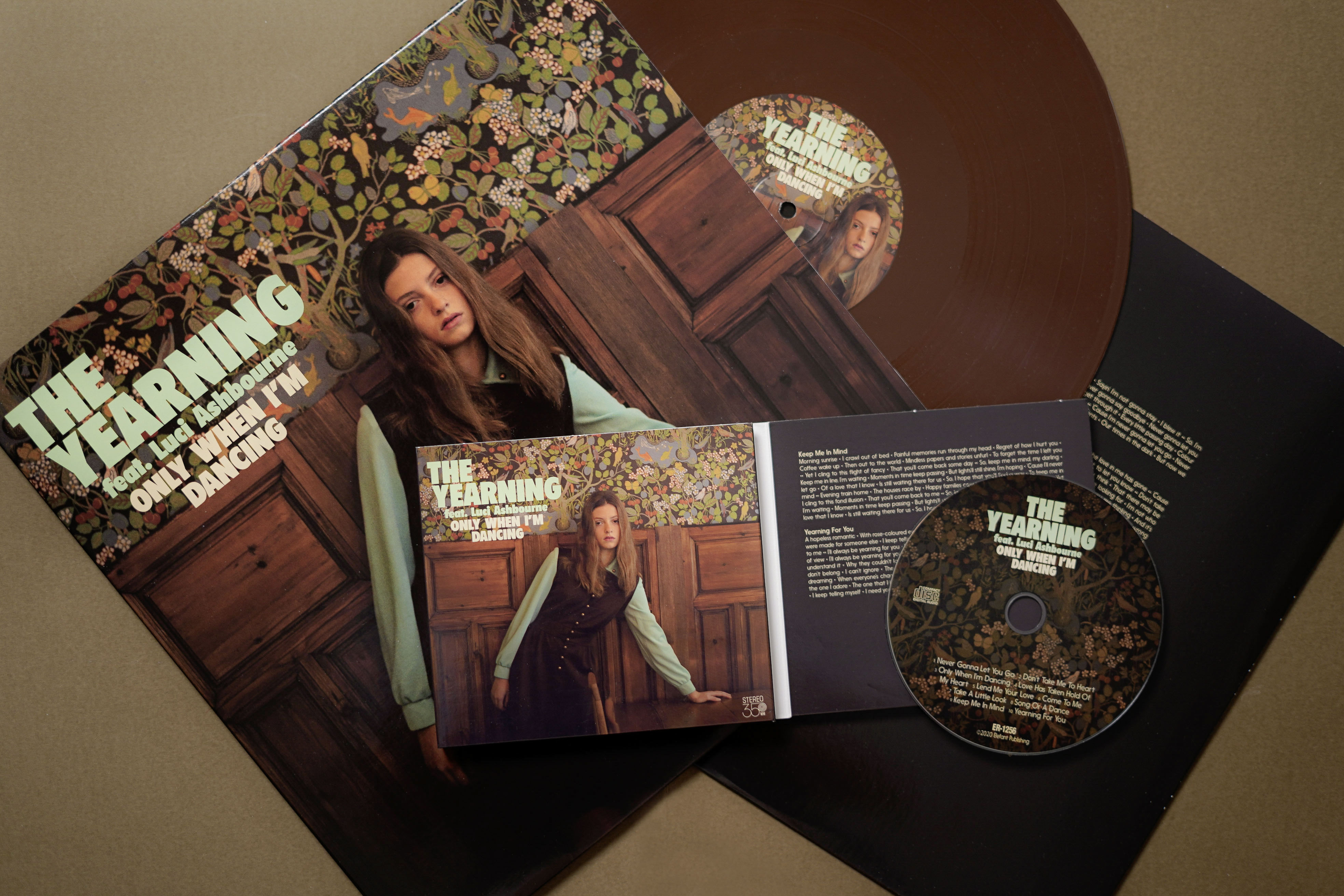 The Yearning "Only When I'm Dancing" LP and CD