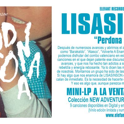 Lisasinson "Perdona Mamá" Mini-LP