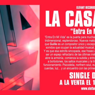 La Casa Azul "Entra En Mi Vida" Digital Single